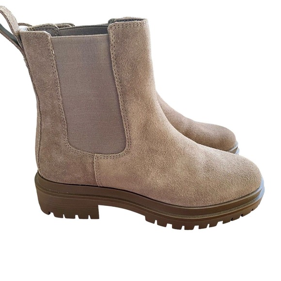 Lauren Ralph Lauren Women's Corinne Ankle Boots Size 7 Taupe - Picture 1 of 10